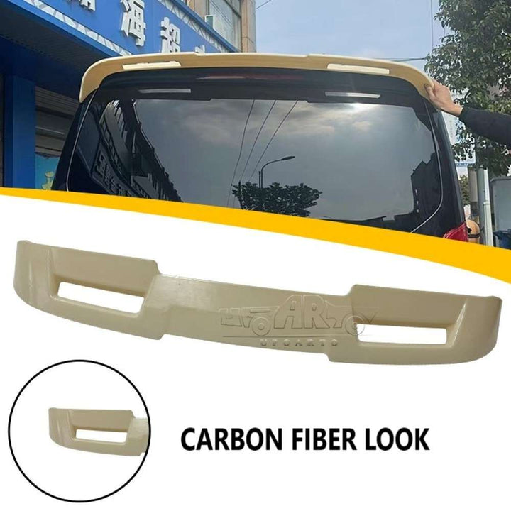 Car Craft Compatible With Mercedes V Class V260 W447 2018-2024 Rear Trunk Wing Boot Spoiler Lip Splitter Skirt Ar-benz-096 Cf Carbon Fiber Look - CAR CRAFT INDIA