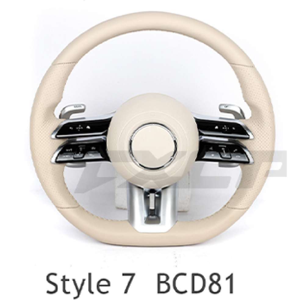 Car Craft Compatible With Mercedes A B C E S G V M Class Ml Gl Gla Glb Glc Gle Gls Slk G55 G63 G Wagon Eqs Upgraded Custom Amg Brabus Maybach Full Steering Wheel Style 7bcd81 CC-8145 - CAR CRAFT INDIA
