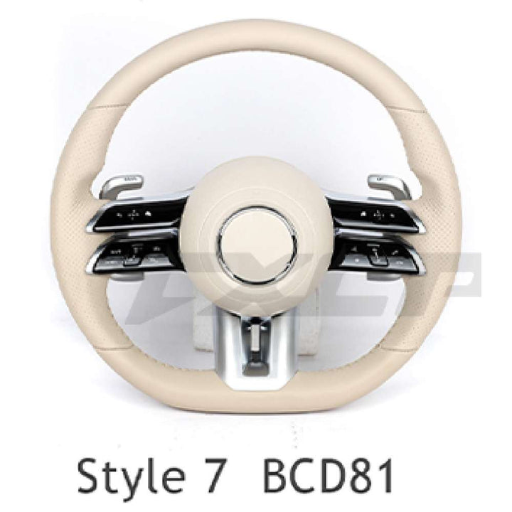 Car Craft Compatible With Mercedes A B C E S G V M Class Ml Gl Gla Glb Glc Gle Gls Slk G55 G63 G Wagon Eqs Upgraded Custom Amg Brabus Maybach Full Steering Wheel Style 7bcd81 CC-8145 - CAR CRAFT INDIA