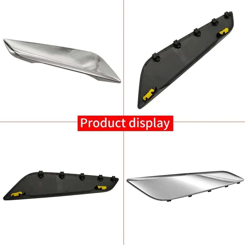 Car Craft Compatible With Bmw 5 Series G30 F90 2017-2024 Side Fender Decorative Bright Electroplated Strip Trim 51137349594 Right Chrome CC-8101 - CAR CRAFT INDIA