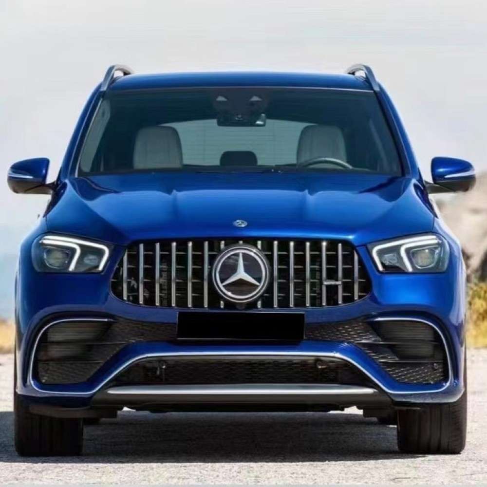 Car Craft Compatible With Mercedes Benz Gle W167 2020-2023 Upgrade Facelift Covert To 2023+ Gle63 Lci Amg Bodykit Bumper Grill Diffuser Headlight Taillight Hood Fender After Lip 1:1 - CAR CRAFT INDIA