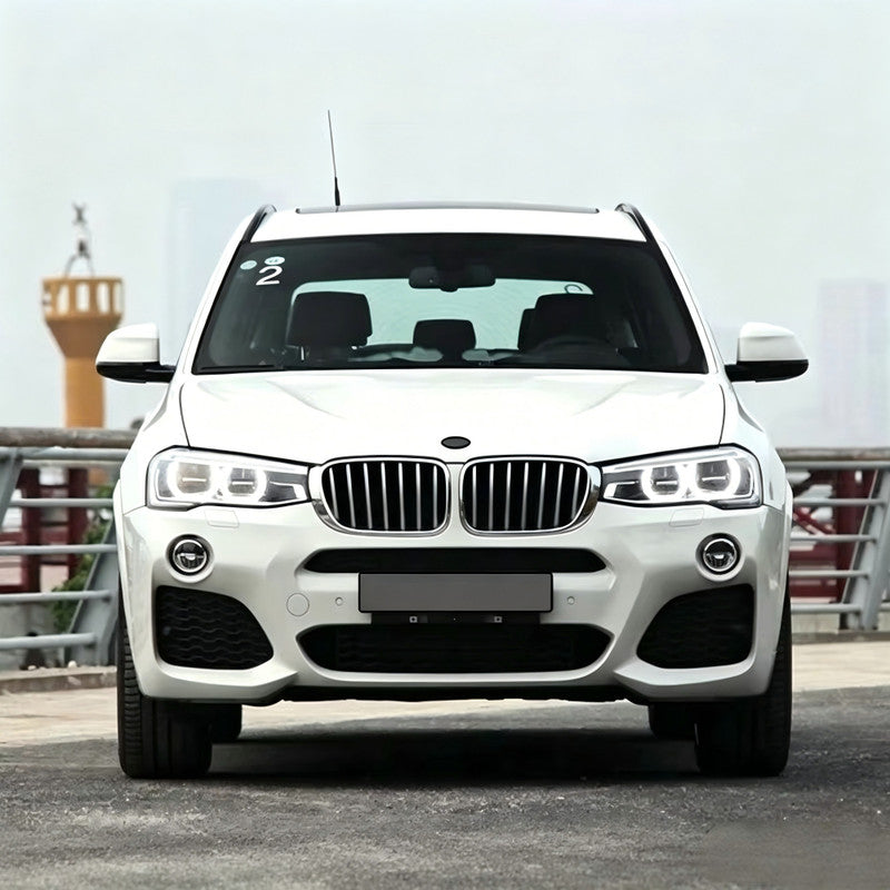 Car Craft Compatible With Bmw X3 Lci F25 2014-2017 Upgrade Convert To M Sport M Performance Mt M Tech X3m Bodykit Body Kit Front Bumper Gc F25 003