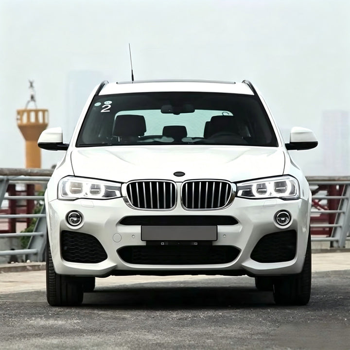 Car Craft Compatible With Bmw X3 Lci F25 2014-2017 Upgrade Convert To M Sport M Performance Mt M Tech X3m Bodykit Body Kit Front Bumper Gc F25 003
