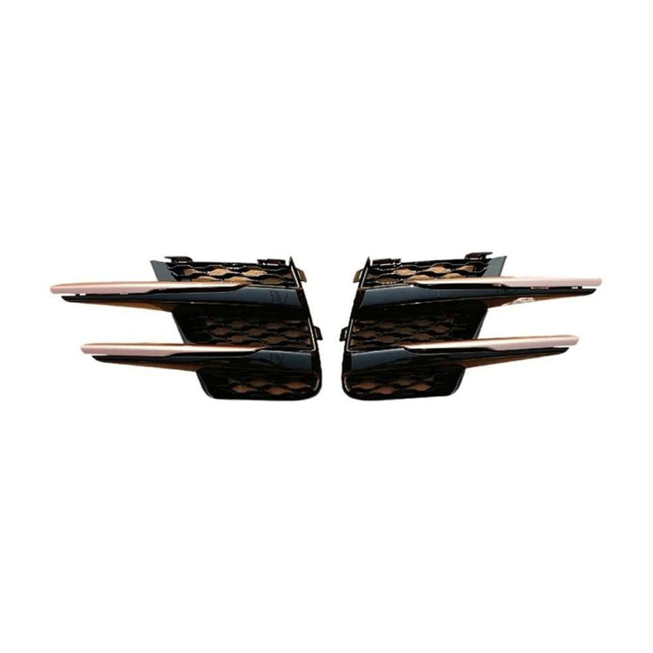 Car Craft Compatible With Land Range Rover Velar 2017-2024 L560 Fog Lights Lamps Decoration Gril Cover Trim Lr093471 Right - CAR CRAFT INDIA