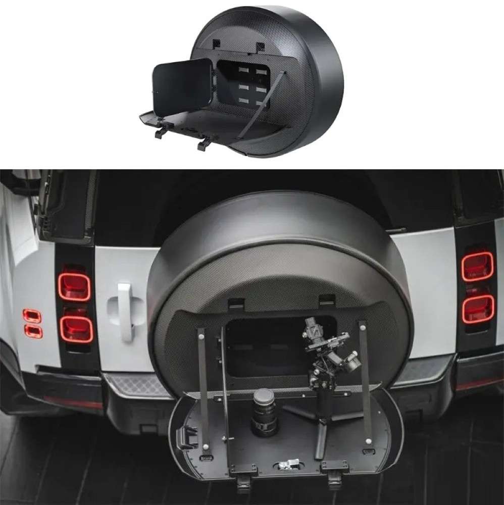Car Craft Compatible With Range Land Rover Defender 2020-2025 Plumb M-one Spare Tire Cover Integration Kit Plumb-010 - CAR CRAFT INDIA