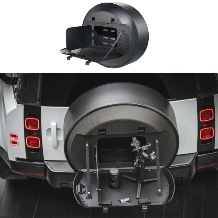 Car Craft Compatible With Range Land Rover Defender 2020-2025 Plumb M-one Spare Tire Cover Integration Kit Plumb-010 - CAR CRAFT INDIA