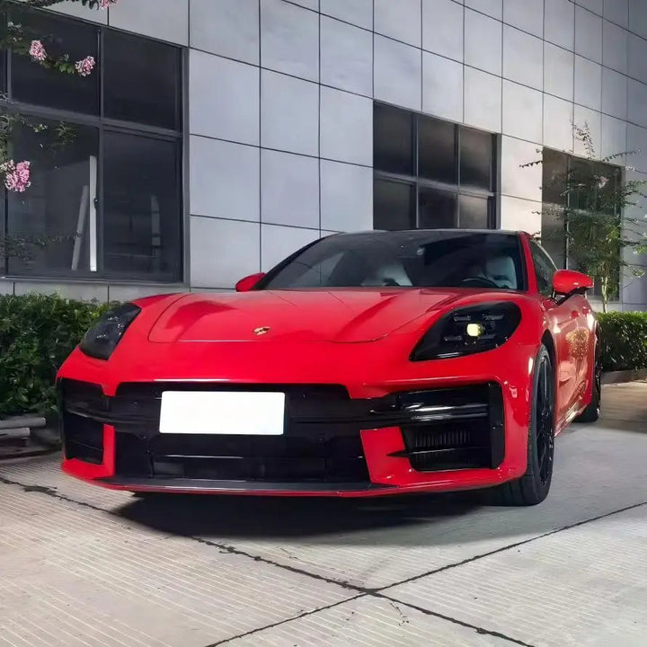 Car Craft Compatible With Porsche Panamera 2009-2016 970 Car Upgrade Facelift Upgrade Convert To 976 Gts 2025 Bodykit Bumper Headlight Taillight Trunk Hood Fender Glass Gts Style