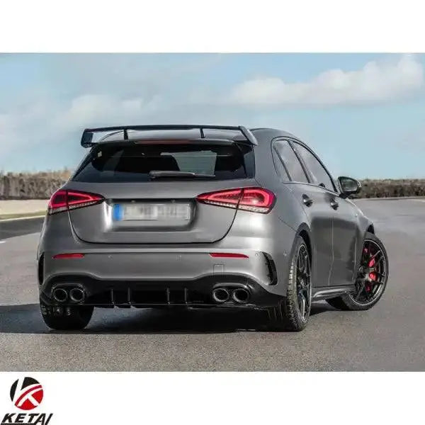 A45 AMG Style Gloss Black Car Spoiler for BENZ W177