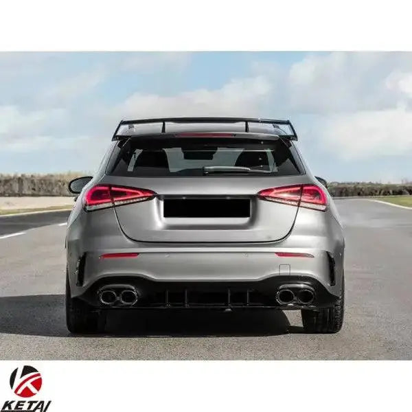 A45 AMG Style Gloss Black Car Spoiler for BENZ W177