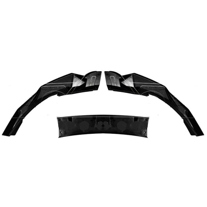 Car Craft Compatible With Bmw Z4 G29 2023+ Front Bumper Lip Splitter Skirts 3 Part Ar-bm-0293 Glossy Black - CAR CRAFT INDIA