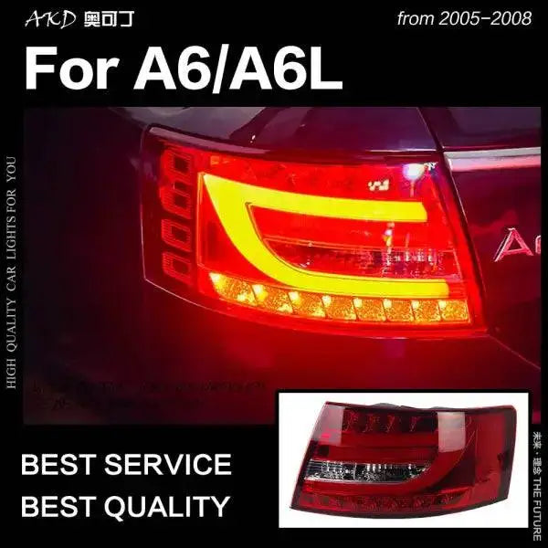 A6 Tail Lights 2005-2008 A6 Classic LED Tail lamp light LED