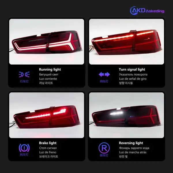 A6 Tail Lights 2012-2016 A6L Classic LED Tail lamp light