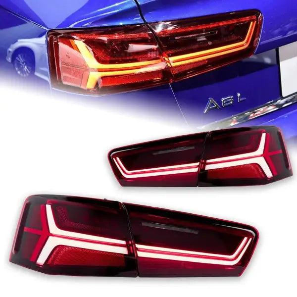 A6 Tail Lights 2012-2016 A6L Classic LED Tail lamp light