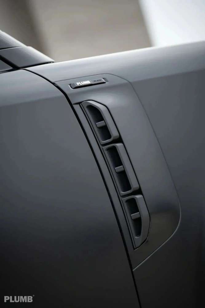 Car Craft Compatible With Range Land Rover Defender 2020-2025 Plumb M-one Side Air Fender Vents Trim Plumb-023 - CAR CRAFT INDIA