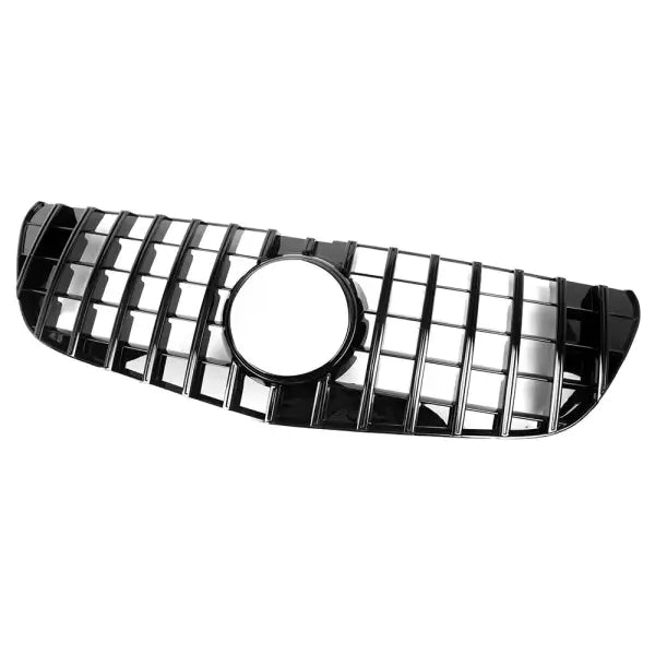 ABS Black GT Style Car Front Bumper Honeycomb Grille Grill Mesh for Mercedes Benz Vito W447 2014+