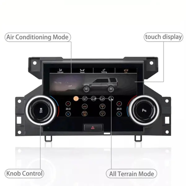 AC Screen Car Climate Control Digital Panel Touch Screen Auto Electronics for Land Rover Discovery 4 LR4 2010-2016