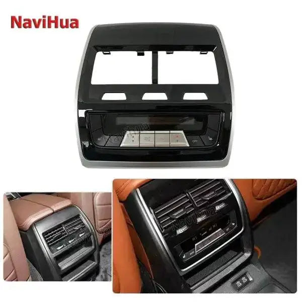 AC Screen Rear Air Condition Control Panel Button Digital