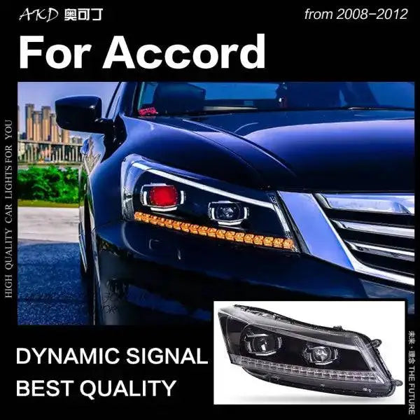 Accord Headlights 2008-2012 Accord 8 LED Headlight LED DRL