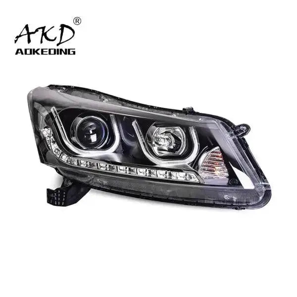 Accord LED Headlight 2008-2012 LED DRL Hid Head lamp light