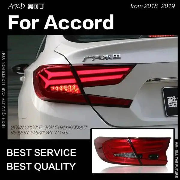 Accord Tail Lights 2018-2019 New Accord LED Tail lamp light