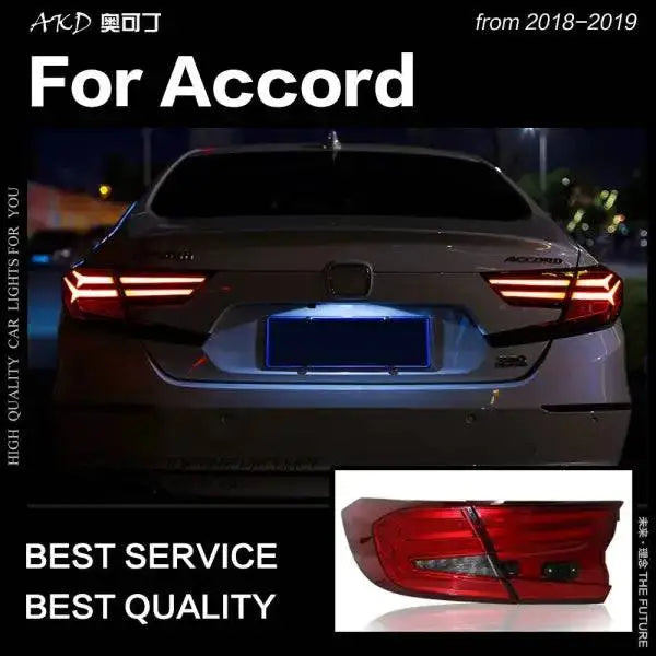 Accord Tail Lights 2018-2019 New Accord LED Tail lamp light