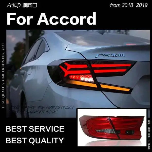 Accord Tail Lights 2018-2019 New Accord LED Tail lamp light