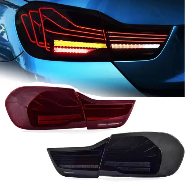 AKD Car Lights Forbmw F32 F36 425I M4 GTS LED Tail Light Rear Fog Brake Turn Signal Automotive Accessories