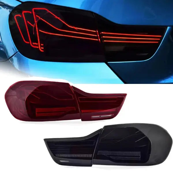 AKD Car Lights Forbmw F32 F36 425I M4 GTS LED Tail Light Rear Fog Brake Turn Signal Automotive Accessories