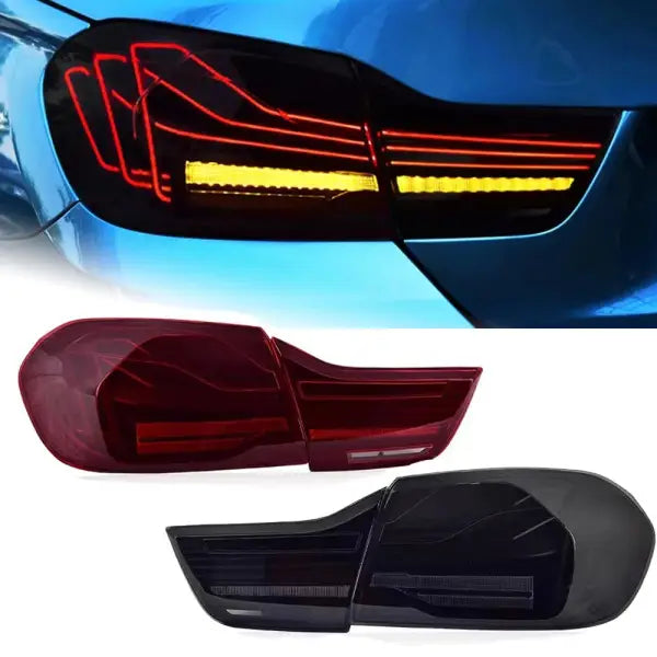 AKD Car Lights Forbmw F32 F36 425I M4 GTS LED Tail Light Rear Fog Brake Turn Signal Automotive Accessories