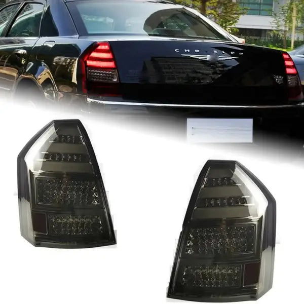 AKD Car Styling for Chrysler 300C LED Tail Light 2005-2010 Chrysler 300C Rear Fog Brake Turn Reverse Auto Accessories