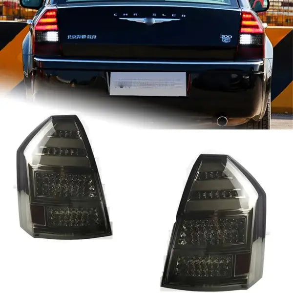 AKD Car Styling for Chrysler 300C LED Tail Light 2005-2010 Chrysler 300C Rear Fog Brake Turn Reverse Auto Accessories