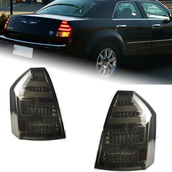 AKD Car Styling for Chrysler 300C LED Tail Light 2005-2010 Chrysler 300C Rear Fog Brake Turn Reverse Auto Accessories