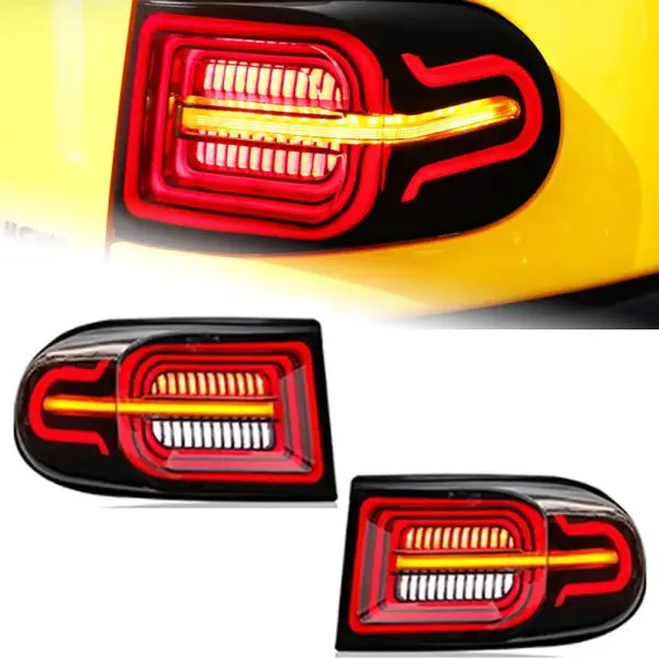 AKD Car Styling Head Lamp for Toyota FJ Cruiser LED Tail Light 2007-2020 FJ Cruiser Rear Fog Brake Turn Signal Auto Accessories