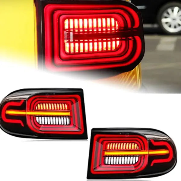 AKD Car Styling Head Lamp for Toyota FJ Cruiser LED Tail Light 2007-2020 FJ Cruiser Rear Fog Brake Turn Signal Auto Accessories