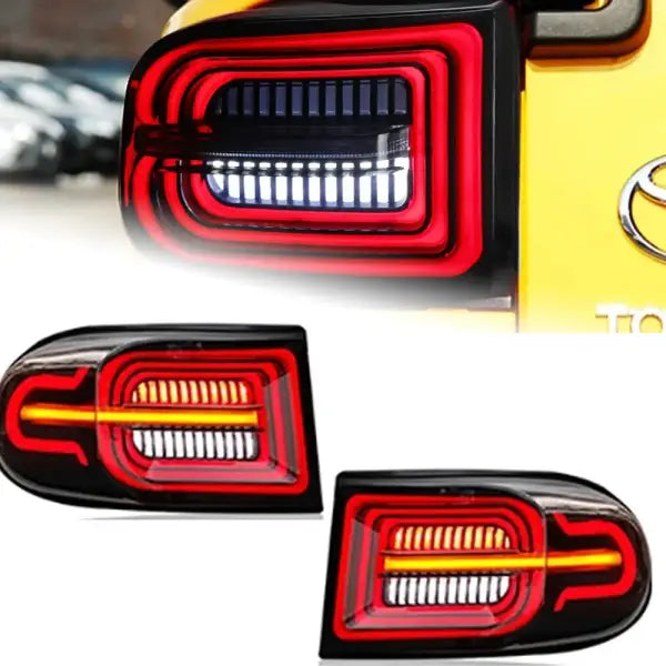 AKD Car Styling Head Lamp for Toyota FJ Cruiser LED Tail Light 2007-2020 FJ Cruiser Rear Fog Brake Turn Signal Auto Accessories