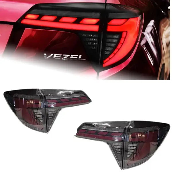 AKD Car Styling for Honda HR-V LED Tail Light 2014-2019 HRV Vezel Rear Fog Brake Turn Signal Auto Accessories