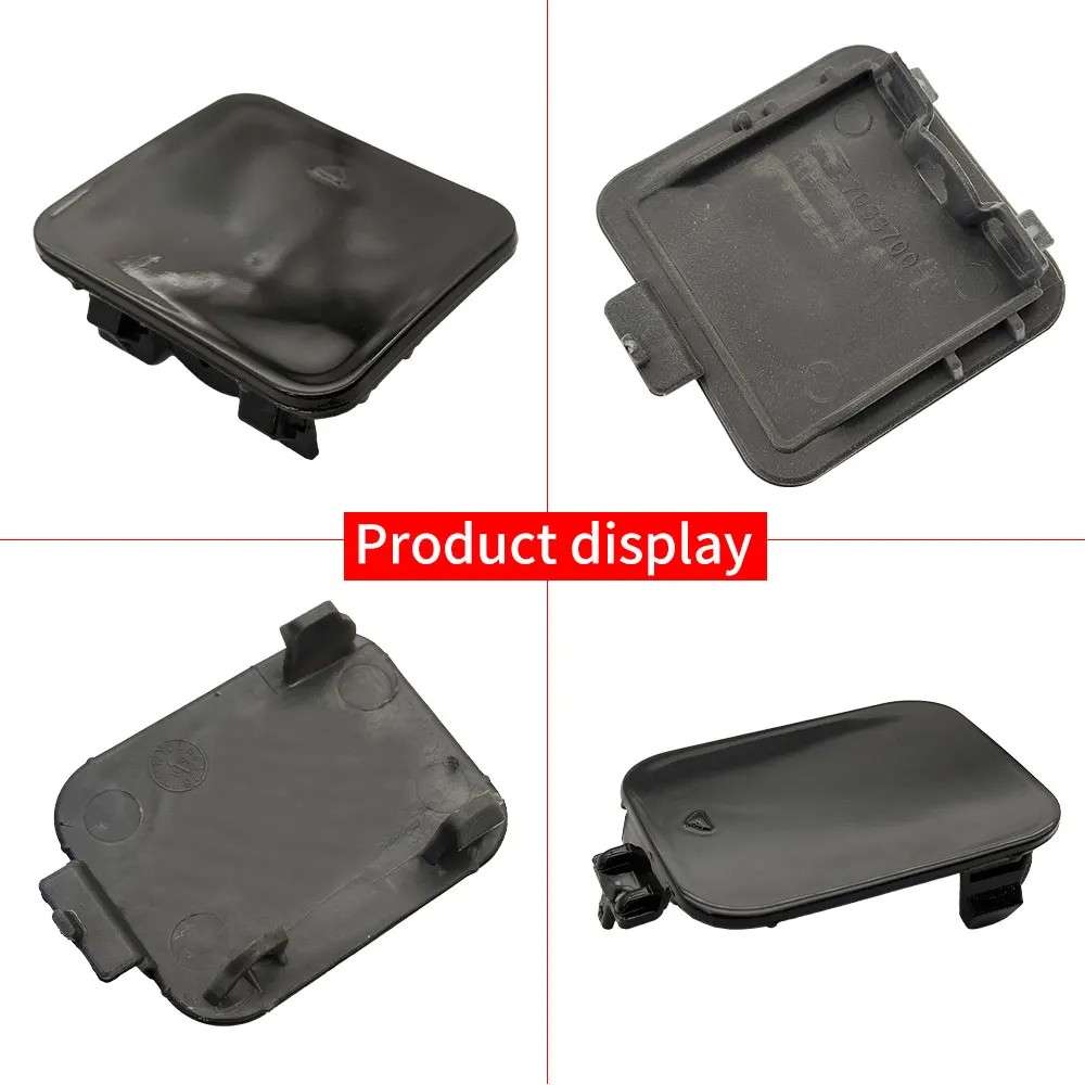 Car Craft Compatible With Bmw 5 Series E60 2003-2009 Rear Bumper Tow Hook Towing Tochan Trailer Cover 51117184708 Model B Unpainted CC-8097 - CAR CRAFT INDIA
