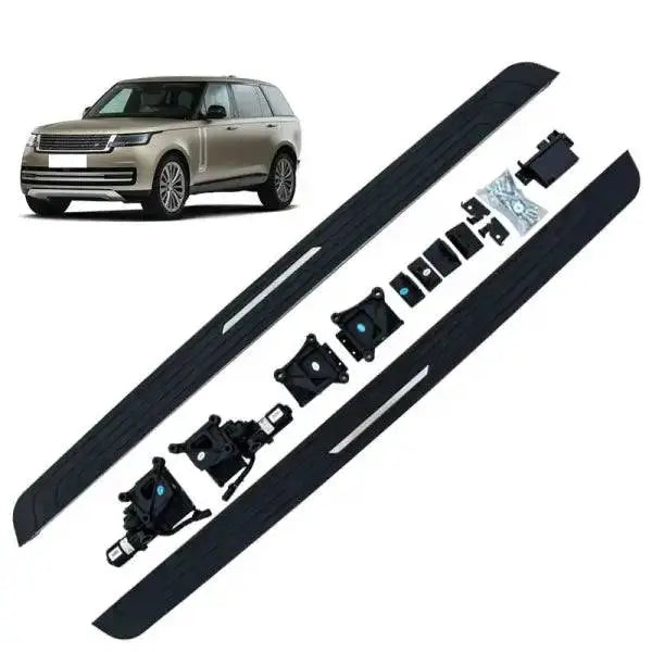 Aluminum Alloy Style Power Running Boards for Range Rover