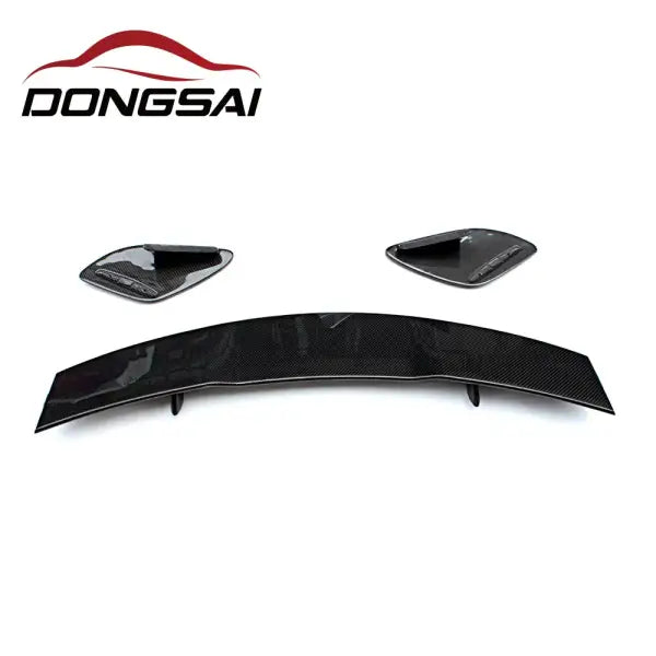 AMG Style Carbon Fiber Rear Trunk Lip Tail Wing Roof Spoiler for Mercedes Benz a Class A45 W176 2013-2018