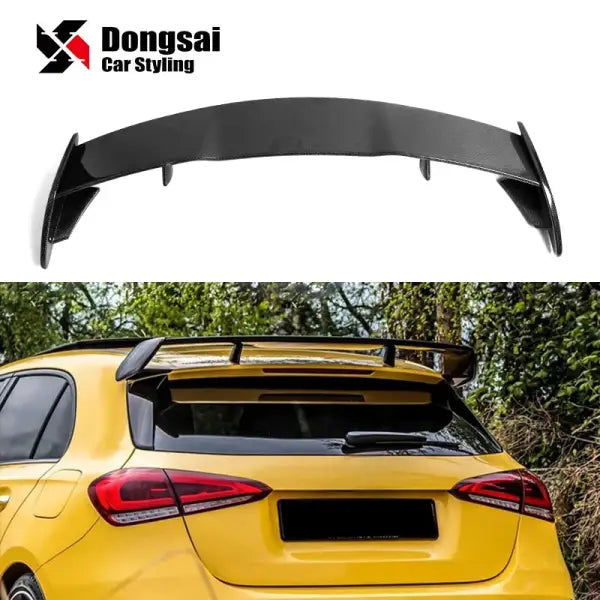 AMG Style Carbon Rear Trunk Lip Boot Spoiler Tail Wing Ducktail for Mercedes Benz a Class W177 A35 A45 2019+