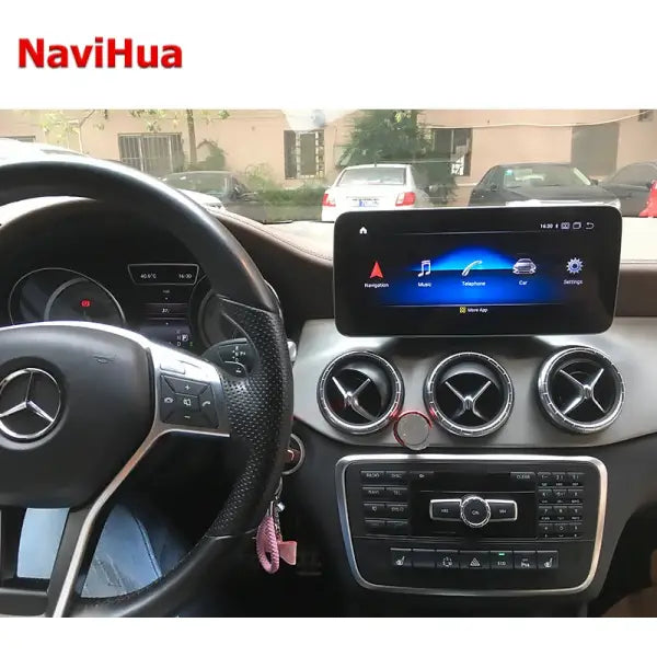 Android 10.0 Quad Core 4G SIM Car Radio System for Benz a GLA CLA Class W176 NTG 5.0 Autoradio Car Video Stereo Wifi