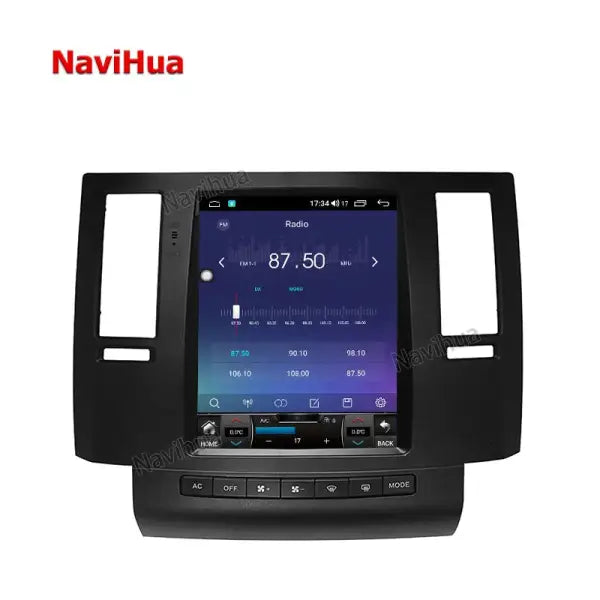 Android 10 Tesla Screen Car Radio DVD Player GPS Navigation for Infiniti FX35 FX45 FX25 FX37 2003 2004 2005 2006 2007