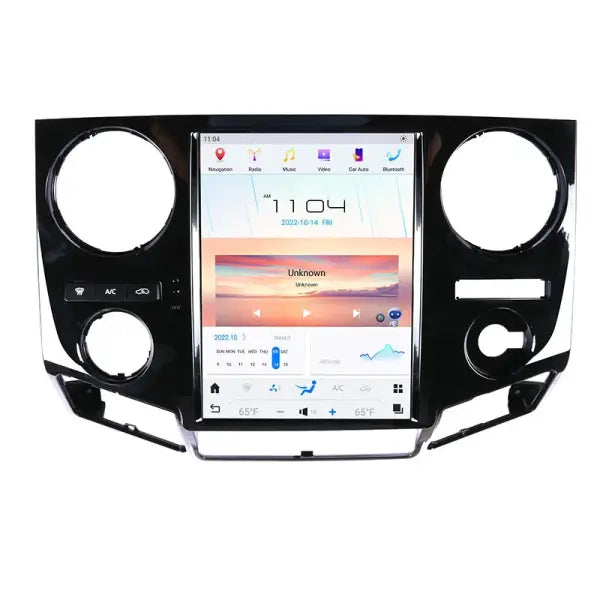 Android 11 for Ford F450 F650 F350 F250 Tesla Style Vertical Screen 128G Multimedia Player GPS DVD Audio Radio Head Unit