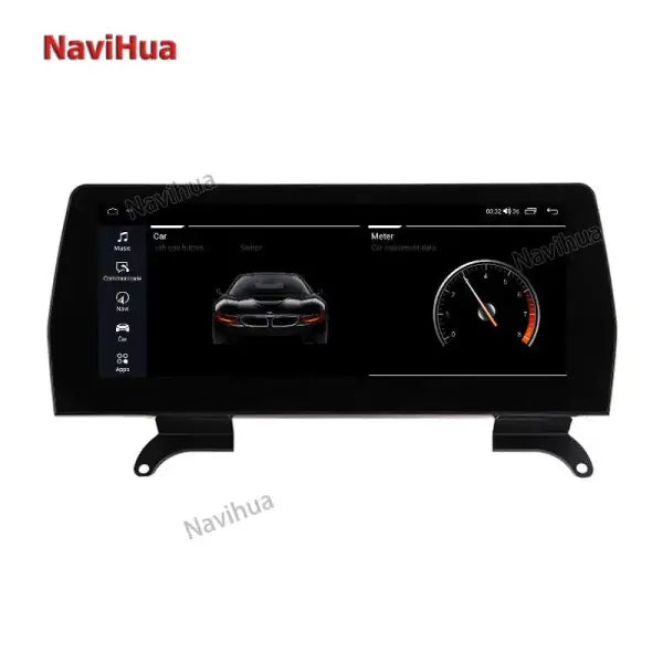 Android 11 Touch Screen12.3 Inch Car DVD Player Gps Navigation Instrument Auto Meter for BMW X5 E70