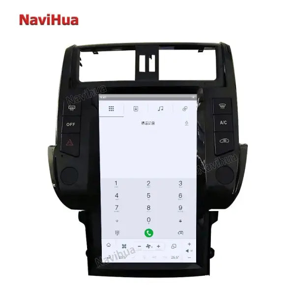 Android 11 for Toyota Land Cruiser Prado 150 2010 Car Multimedia Auto Audio Stereo Player Tesla Radio GPS Car DVD Player