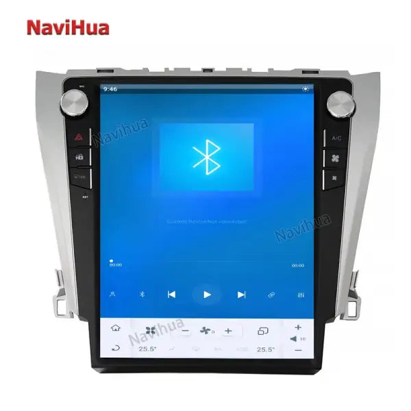 Android 11 Vertical Screen Car Multimedia DVD Player GPS Navigation for Tesla Style Toyota Camry 2012-2016