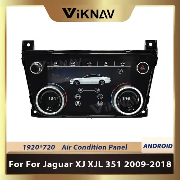 Android 12 Car Radio Dual System for Jaguar XJ XJL XJR 2009-2018 Multimedia Player Carplay Android Auto Stereo Replacement