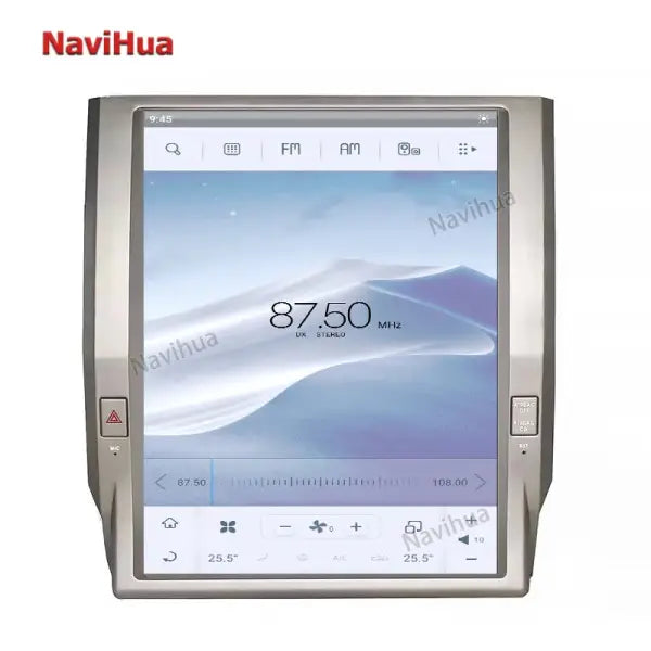 Android 7.1 Car DVD Player 12.1" Vertical Screen Navigation GPS Auto Radio Head Unit for Tesla Style Toyota Tundra 2014+