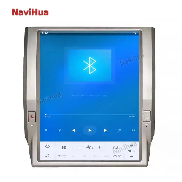 Android 7.1 Car DVD Player 12.1" Vertical Screen Navigation GPS Auto Radio Head Unit for Tesla Style Toyota Tundra 2014+