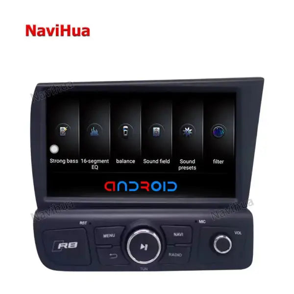 Android Car DVD Player Auto Radio Car Stereo Video Multimedia Player GPS Navigation System for Audi R8 2007-2015